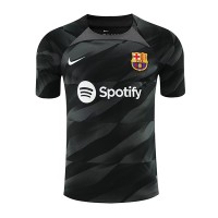 Fotballdrakt Herre Barcelona Keeper Bortedrakt 2023-24 Kortermet
